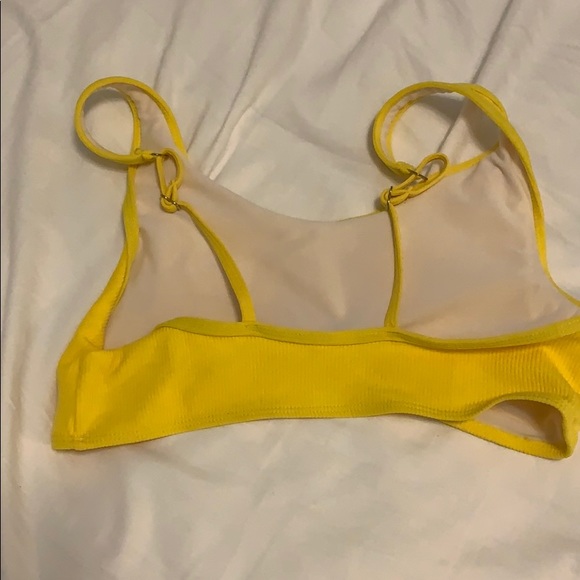 Yellow bathing suit top - Picture 2 of 2